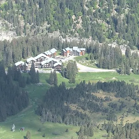 Couleurs Des Alpes Au Pied Des Pistes De Praz De Lys Sommand